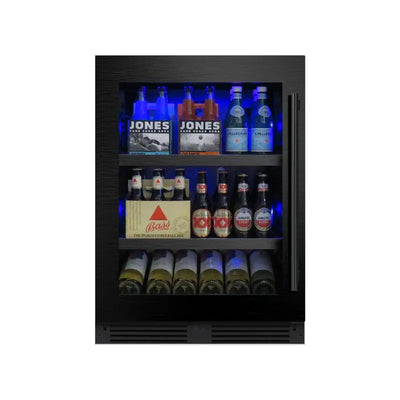 XO 24" 145 Cans (12 Oz.) 5.7 Cubic Feet Built-In Beverage Refrigerator with Wine Storage | Fridge.com