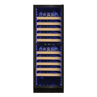 XO 24" Glass Dual-Zone 119 Bottle Wine Column Refrigerator | Fridge.com