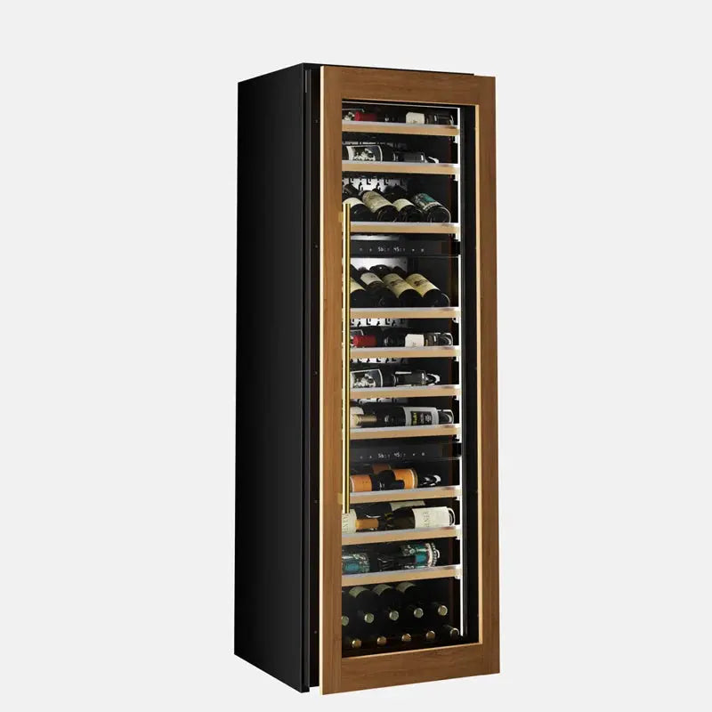 XO 24" Triple Zone Built-In Panel Ready Wine Column Refrigerator | Fridge.com