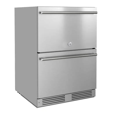 XO Appliance 23.81" 5.2 Cubic Feet Built-In Outdoor Refrigerated Drawers | Fridge.com