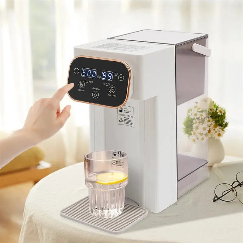 YINXIER White Countertop Bottleless Electric Filtered Water Dispenser | Fridge.com