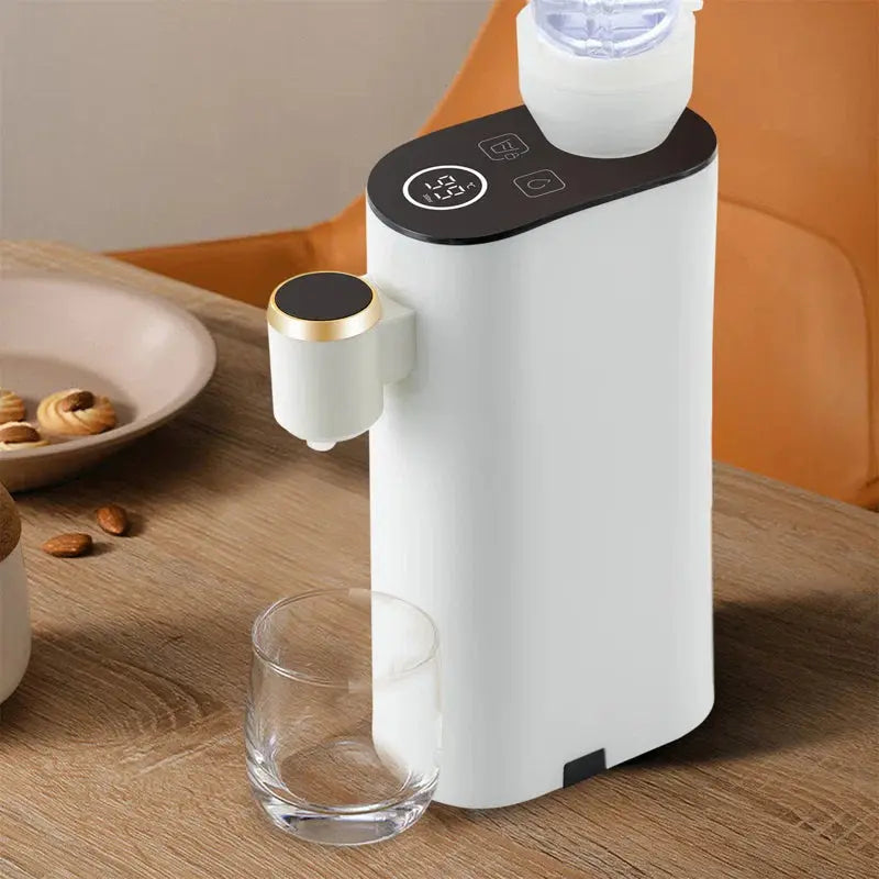 YINXIER White Countertop Top Loading Electric Water Dispenser | Fridge.com