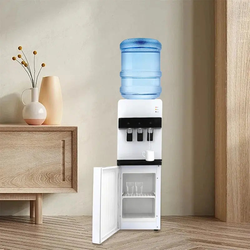 YINXIER White Free Standing Top Loading Electric Filtered Water Dispenser | Fridge.com