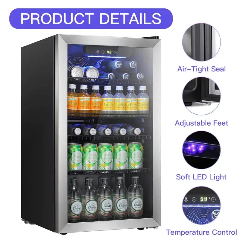 YUKOOL 3.2Cu.Ft Single Zone Built-In Beverage Refrigerator | Fridge.com