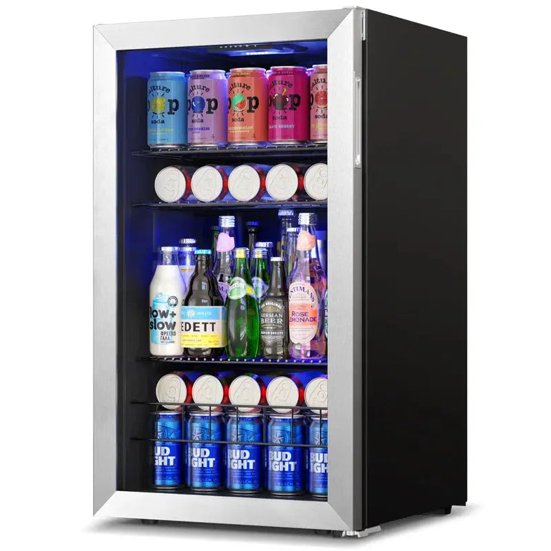 Yeego 140 Cans (12 Oz.) 3.35 Cubic Feet Beverage Refrigerator Freestanding | Fridge.com