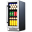 Yeego 15" 120 Cans (12 Oz.) Built-In Beverage Refrigerator with Wine Storage | Fridge.com