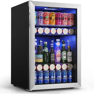 Yeego 180 Cans (12 Oz.) 4.59 Cubic Feet Freestanding Beverage Refrigerator | Fridge.com