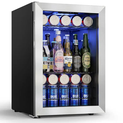 Yeego 80 Cans (12 Oz.) 2.18 Cubic Feet Freestanding Beverage Refrigerator | Fridge.com