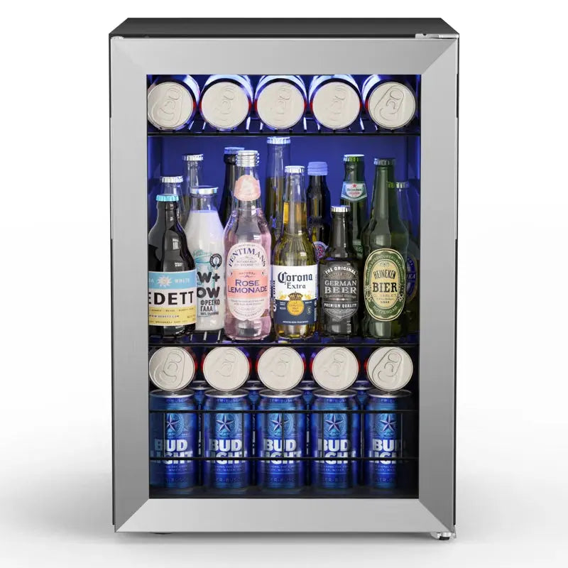 Yeego 80 Cans (12 Oz.) 2.18 Cubic Feet Freestanding Beverage Refrigerator | Fridge.com