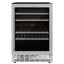 ZLINE 24" Monument Dual Zone 44-Bottle Wine Cooler in Stainless Steel | Fridge.com