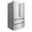 ZLINE 36" 22.5 Cu. Ft 4-Door French Door Refrigerator with Ice Maker | Fridge.com