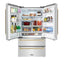 ZLINE 36" Autograph Edition 22.5 Cu. Ft Freestanding French Door Refrigerator with Ice Maker in Fingerprint | Fridge.com