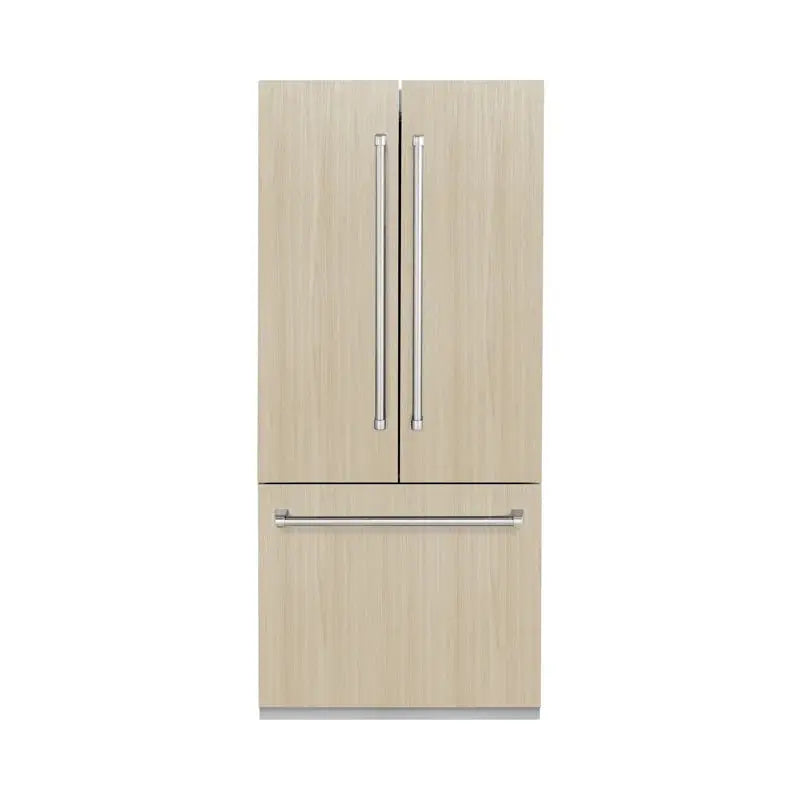 ZLINE 36" Built-In 3-Door French Door Refrigerator with Internal Water and Ice Dispenser | Fridge.com