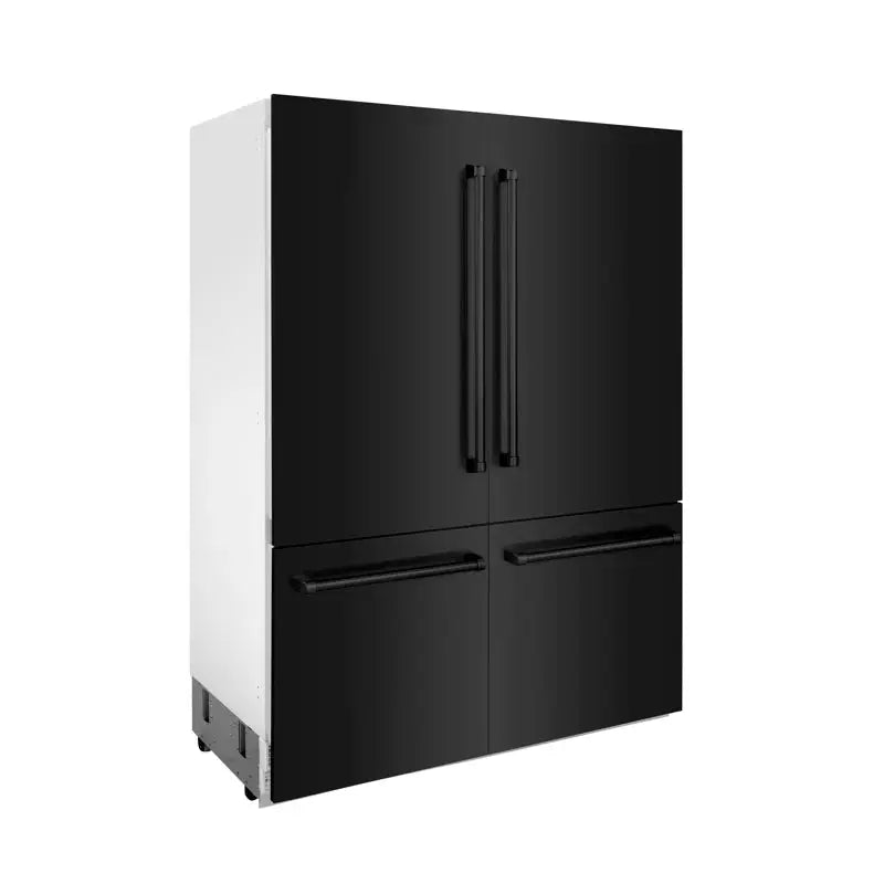 ZLINE 60" Autograph Edition 32.2 Cu. Ft. Built-In 4-Door French Door Refrigerator | Fridge.com