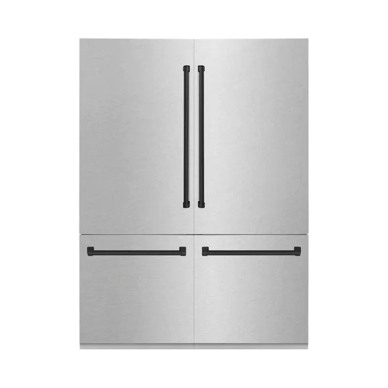 ZLINE 60" Autograph Edition 32.2 Cu. Ft. Built-In 4-Door French Door Refrigerator | Fridge.com