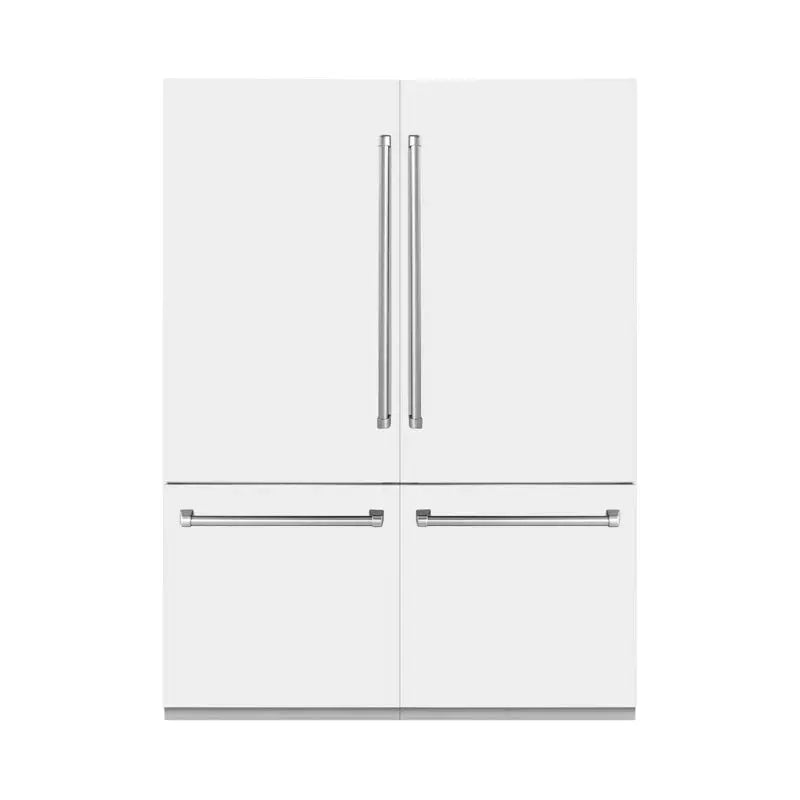 ZLINE 60" Autograph Edition 32.2 Cu. Ft. Built-In 4-Door French Door Refrigerator | Fridge.com