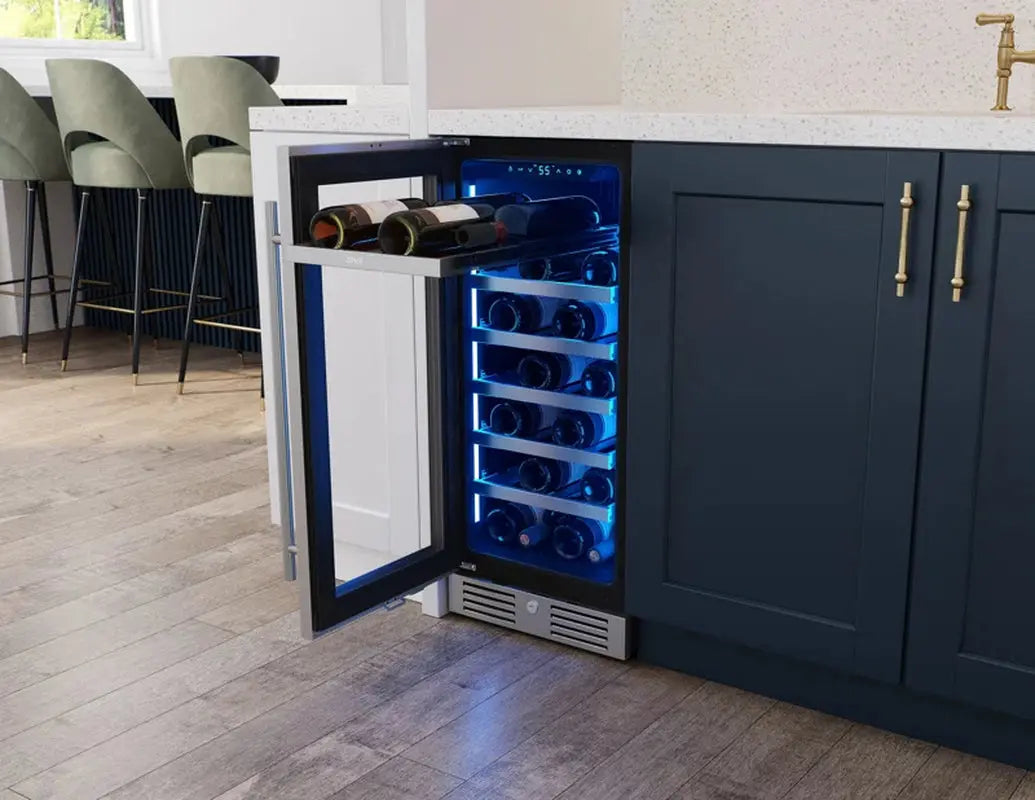 Zephyr Presrv 15" 27-Bottle Single Zone Wine Cooler | Fridge.com