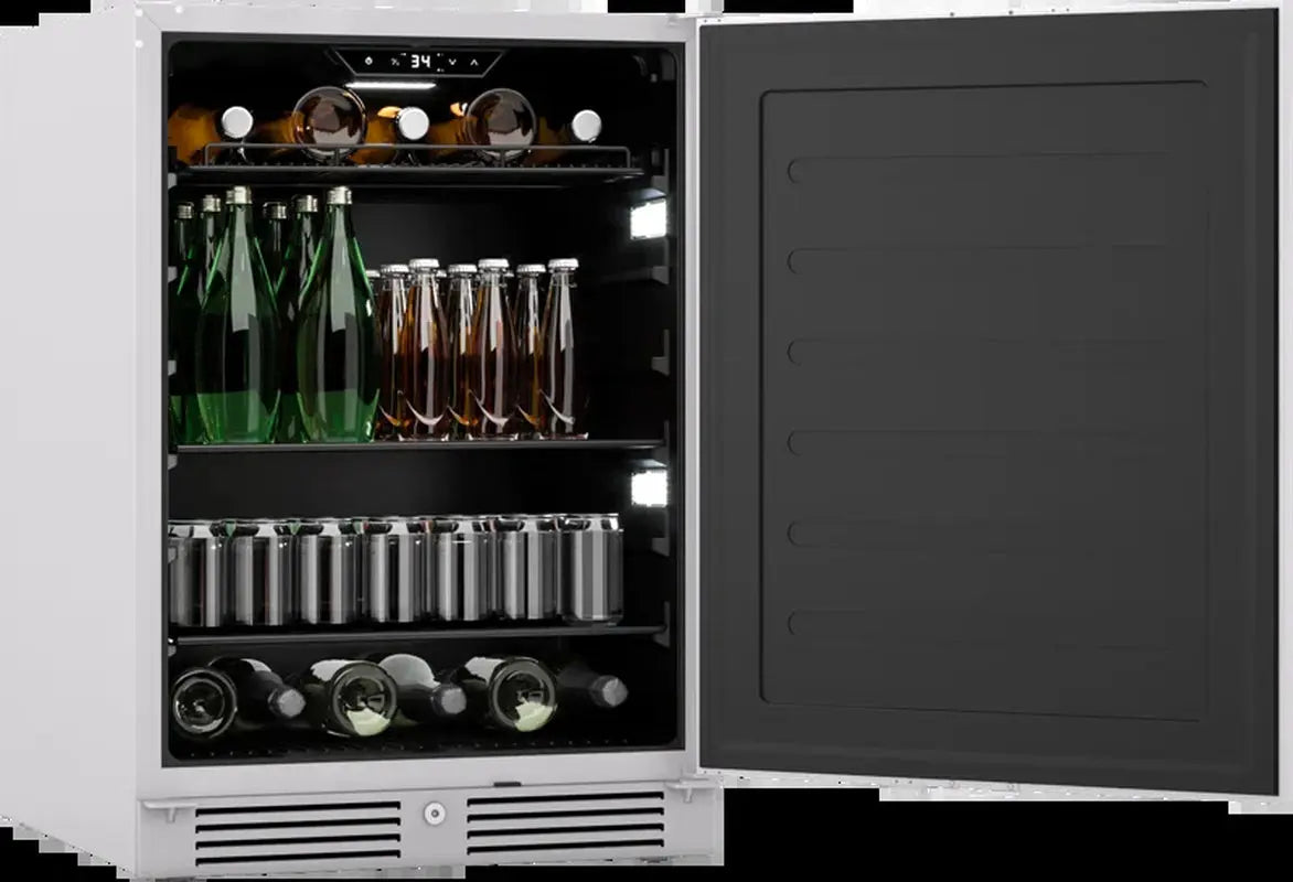 Zephyr Presrv 24" 136 Cans (12 Oz.) Outdoor Rated Convertible Beverage Refrigerator | Fridge.com