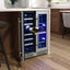 Zephyr Presrv 24" 21-Bottle and 64-Can Dual Zone Wine and Beverage Cooler | Fridge.com