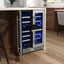 Zephyr Presrv 24" 42-Bottle Dual Zone Wine Cooler | Fridge.com