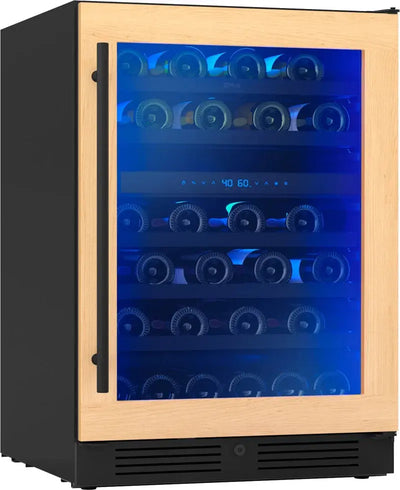 Zephyr Presrv 24" 45-Bottle Dual Zone Panel-Ready Wine Cooler | Fridge.com