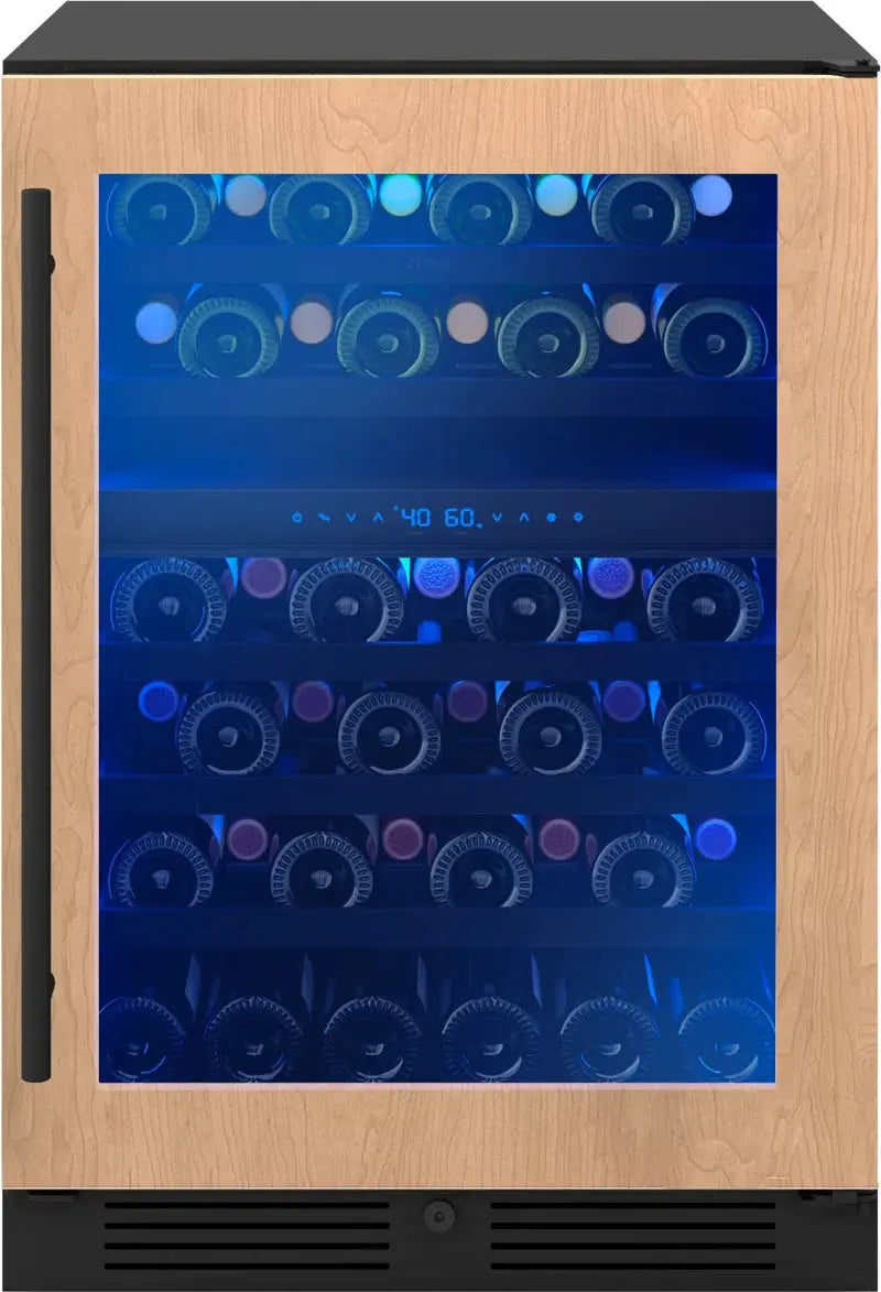 Zephyr Presrv 24" 45-Bottle Dual Zone Panel-Ready Wine Cooler | Fridge.com