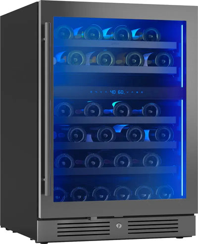 Zephyr Presrv 24" 45-Bottle Dual Zone Wine Cooler | Fridge.com