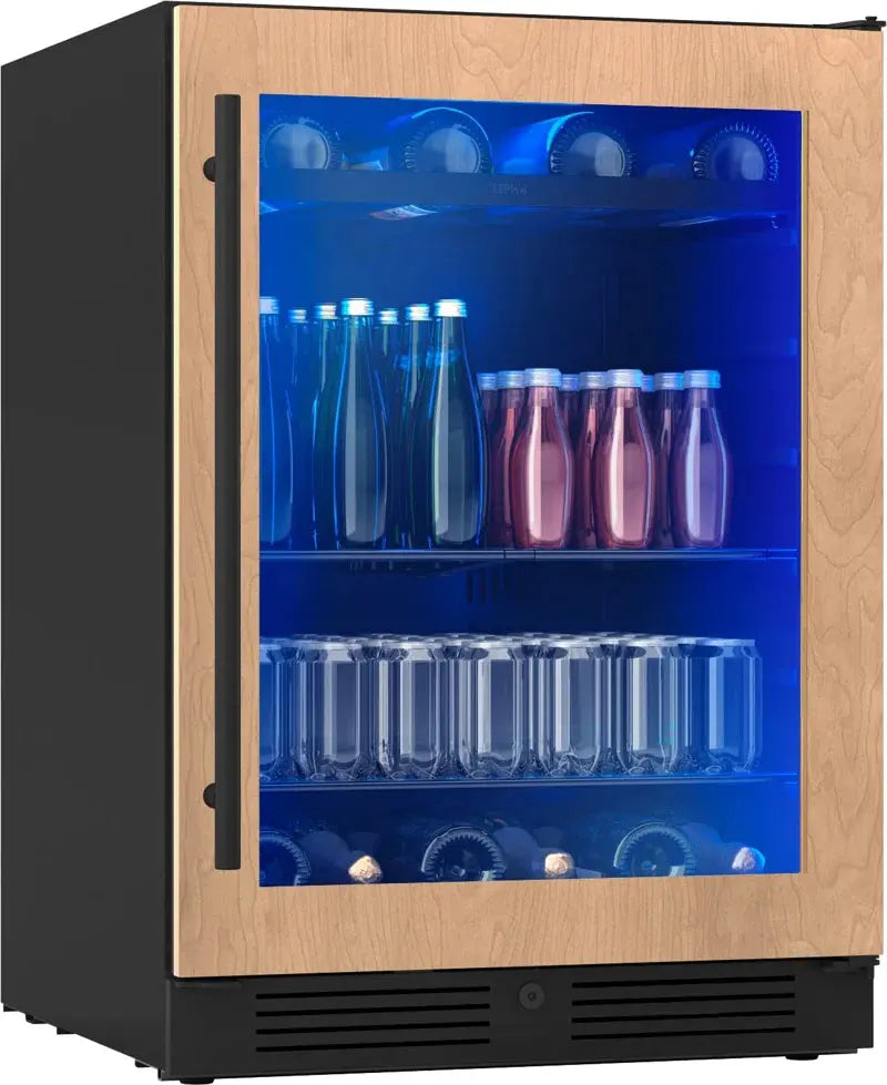 Zephyr Presrv 24" 7-Bottle and 108-Can Single Zone Panel-Ready Beverage Cooler | Fridge.com