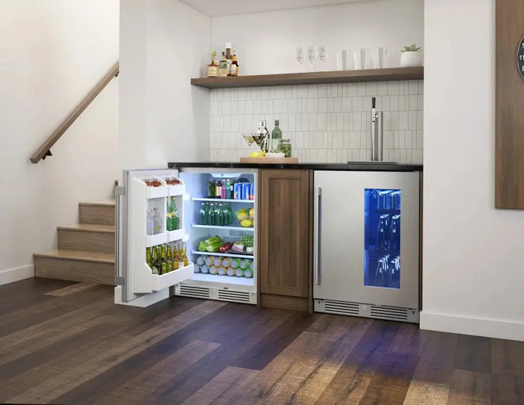 Zephyr Presrv 24" 99-Can Single Zone Outdoor Refrigerator | Fridge.com