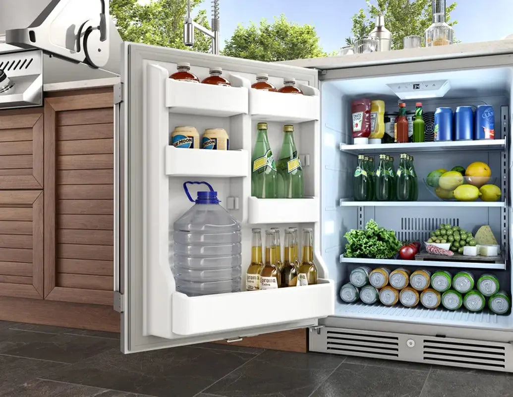 Zephyr Presrv 24" 99-Can Single Zone Outdoor Refrigerator | Fridge.com