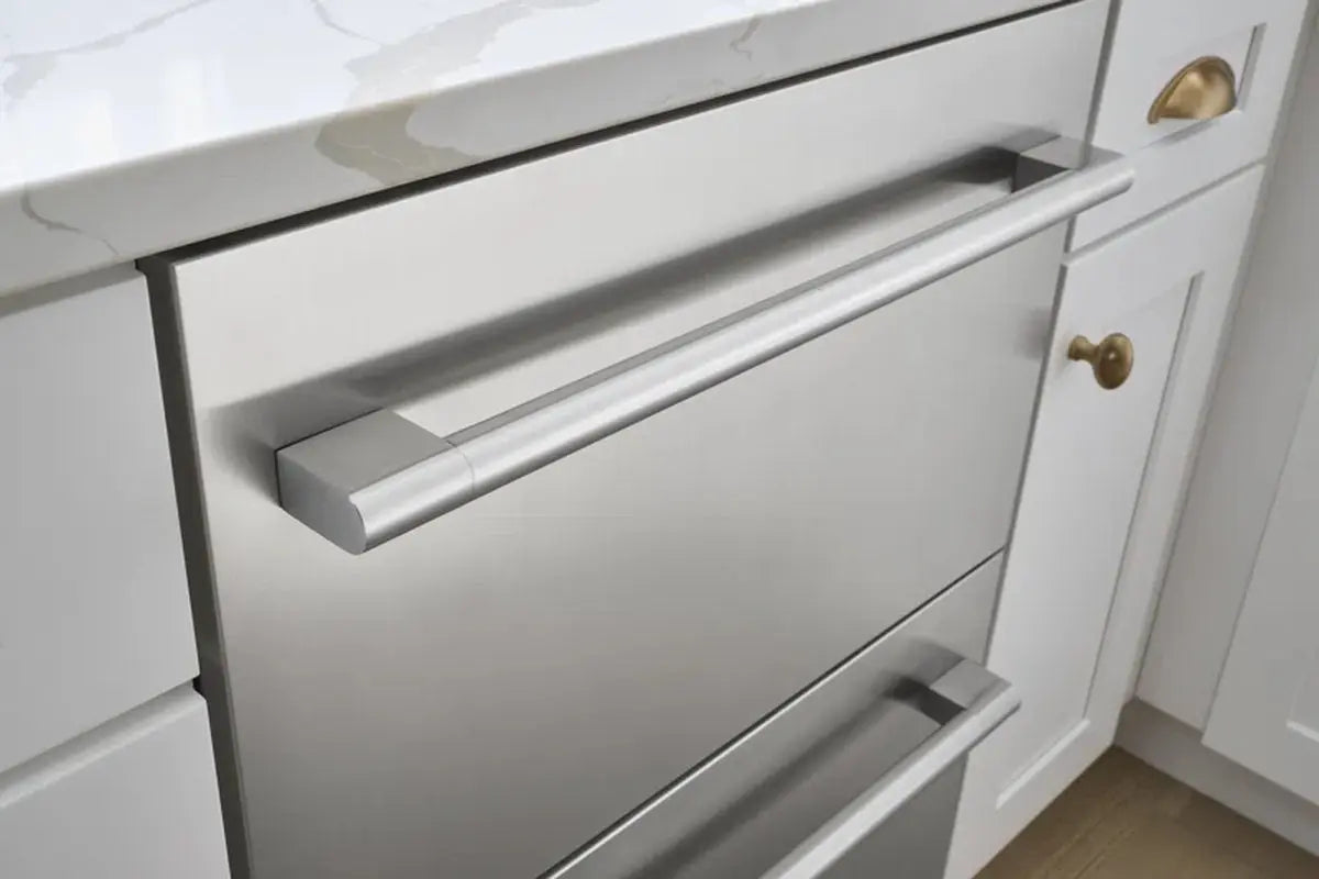 Zephyr Presrv 24" Stainless Steel Built-In Dual Zone Refrigerator Drawers | Fridge.com