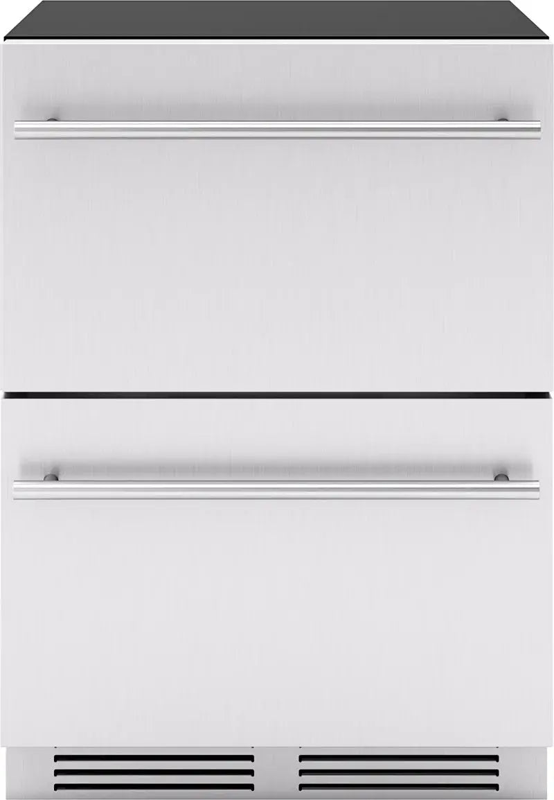 Zephyr Presrv 24" Stainless Steel Built-In Single Zone Refrigerator Drawers | Fridge.com