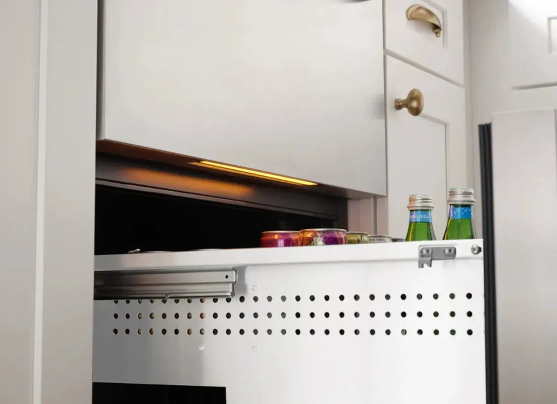 Zephyr Presrv 24" Stainless Steel Built-In Single Zone Refrigerator Drawers | Fridge.com