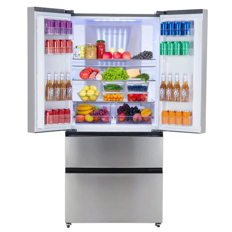 Zstar 33" 18.8 Cubic Feet French Door Refrigerator | Fridge.com