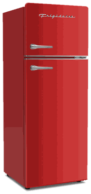 Frigidaire retro red refrigerator