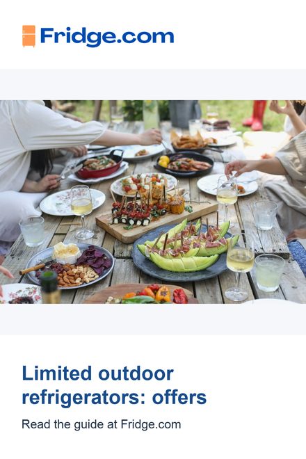 Limited outdoor refrigerators offers — a Fridge.com pin