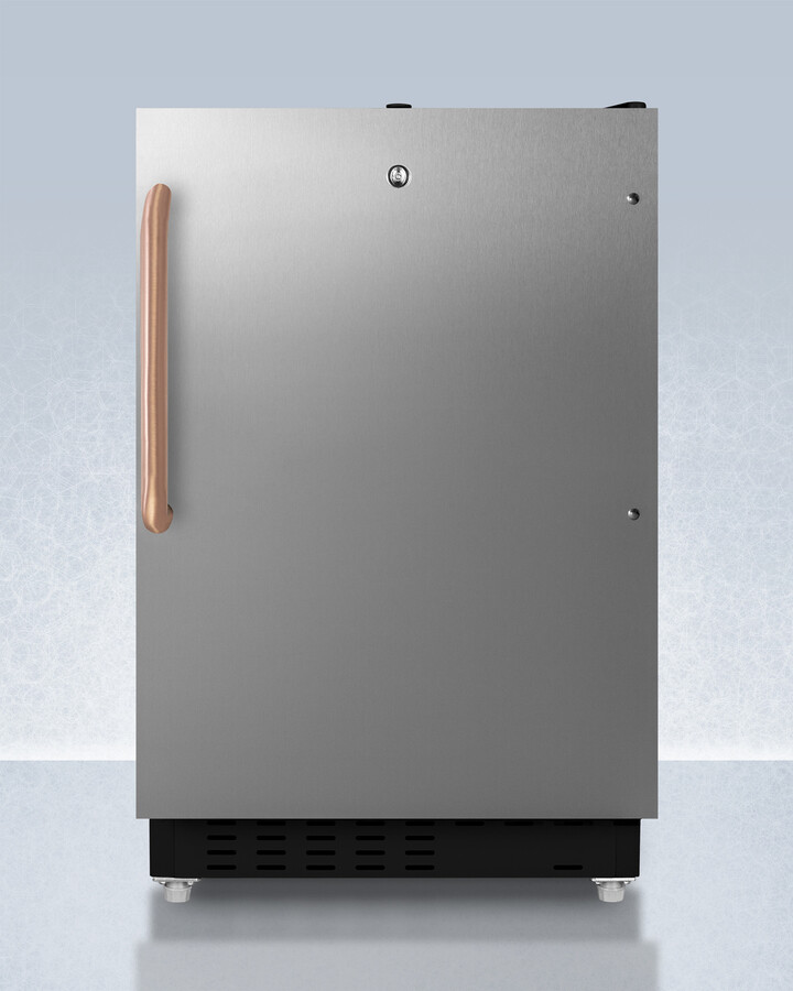 AccuCold 21 Inch Built In Undercounter Compact All-Refrigerator ADA302BRFZSSTBC | Fridge.com