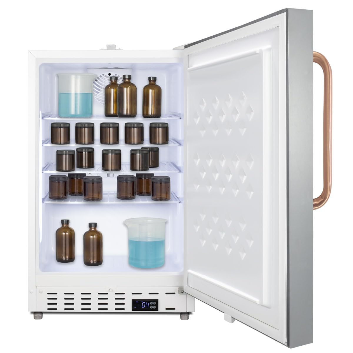 Accucold 20 Inch Freestanding/Built In Refrigerator ADA404REFSSTBC - View 3 | Fridge.com