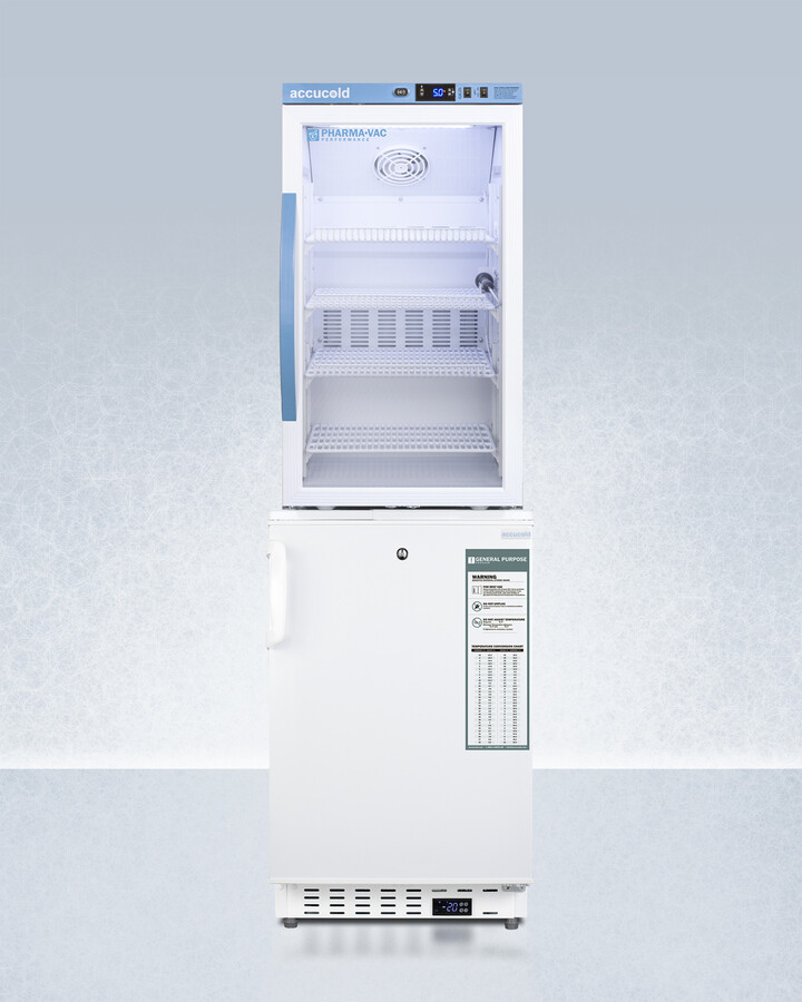 AccuCold 20 Inch Counter Depth Bottom Freezer Refrigerator ARG3PVADA305AFSTACK — FIN-0018495 | Fridge.com