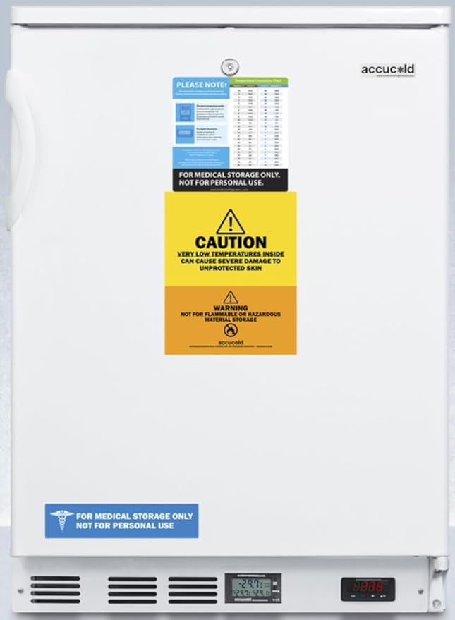 Summit VT65 Upright Freezer, White | Fridge.com