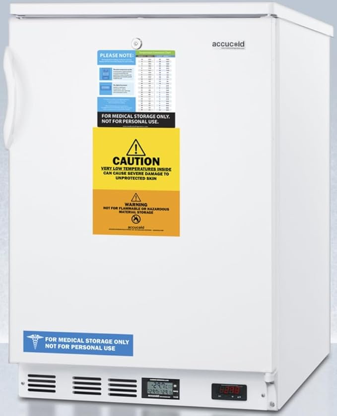Summit VT65 Upright Freezer, White - View 2 | Fridge.com