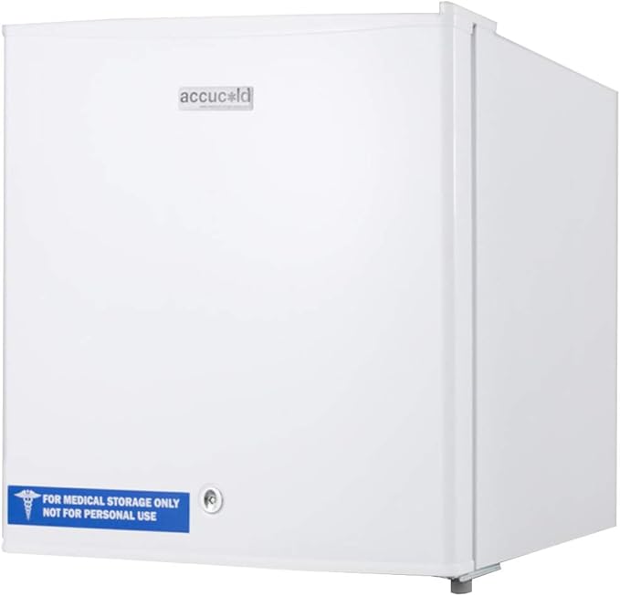 Accucold Compact Freezer, Countertop Freezer, 1.4 Cu.Ft. Capacity, White- Fs24l - View 2 | Fridge.com