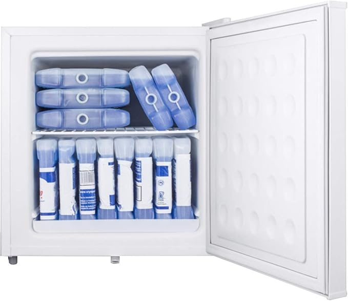 Accucold Compact Freezer, Countertop Freezer, 1.4 Cu.Ft. Capacity, White- Fs24l - View 4 | Fridge.com