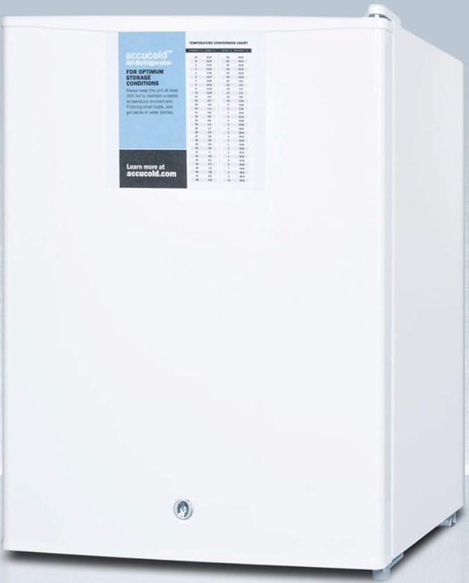 Accucold Compact Refrigerator - White Medical Mini Fridge, 2.4 cu.ft. Capacity- FF28LWHPRO - View 3 | Fridge.com