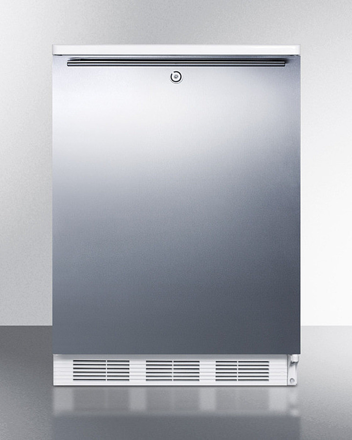 AccuCold 24 Inch Built In Undercounter Counter Depth Compact All-Refrigerator CT66LWBISSHH | Fridge.com