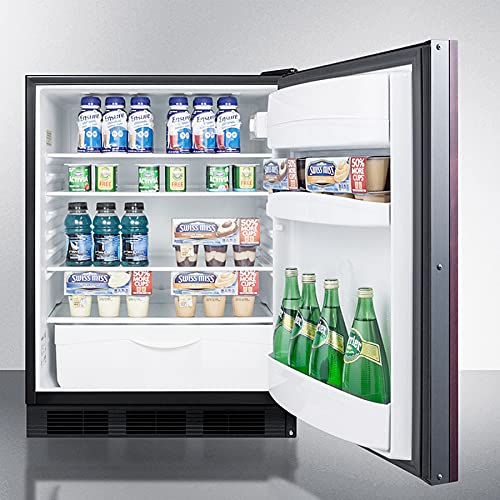 AccuCold 24 Inch Built In Undercounter Counter Depth Compact All-Refrigerator FF6BKBI7IFADA — FIN-0018947 | Fridge.com