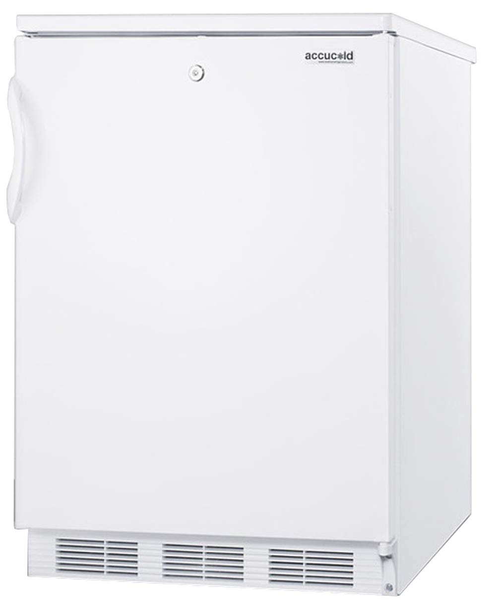 Accucold 24 Inch Built In Undercounter Counter Depth Compact All-Refrigerator FF7LWBI - View 2 | Fridge.com