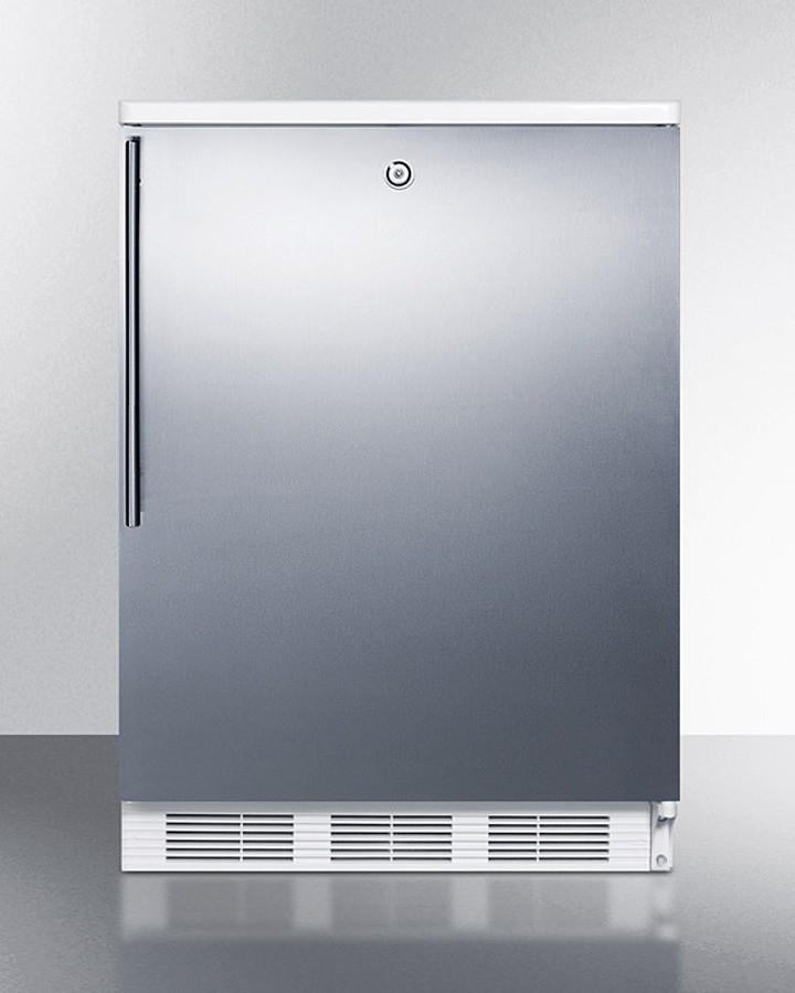 AccuCold 24 Inch Freestanding/Built In Undercounter Counter Depth Compact All-Refrigerator FF7LWBISSHV — FIN-0018997 | Fridge.com