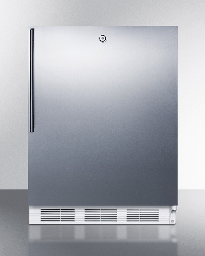 AccuCold 24 Inch Freestanding/Built In Undercounter Counter Depth Compact All-Refrigerator FF7LWBISSHVADA — FIN-0018981 | Fridge.com
