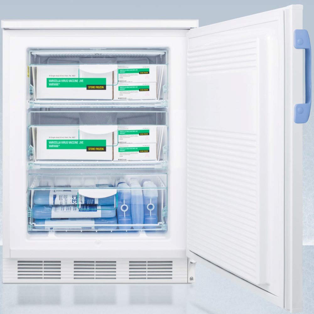 Accucold 24" Freestanding/Built In Undercounter Compact Upright Freezer VT65MLBIMED2 - View 5 | Fridge.com